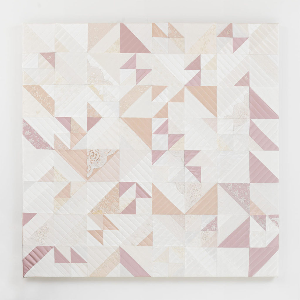 Zoe Buckman Wedding Dress Quilt